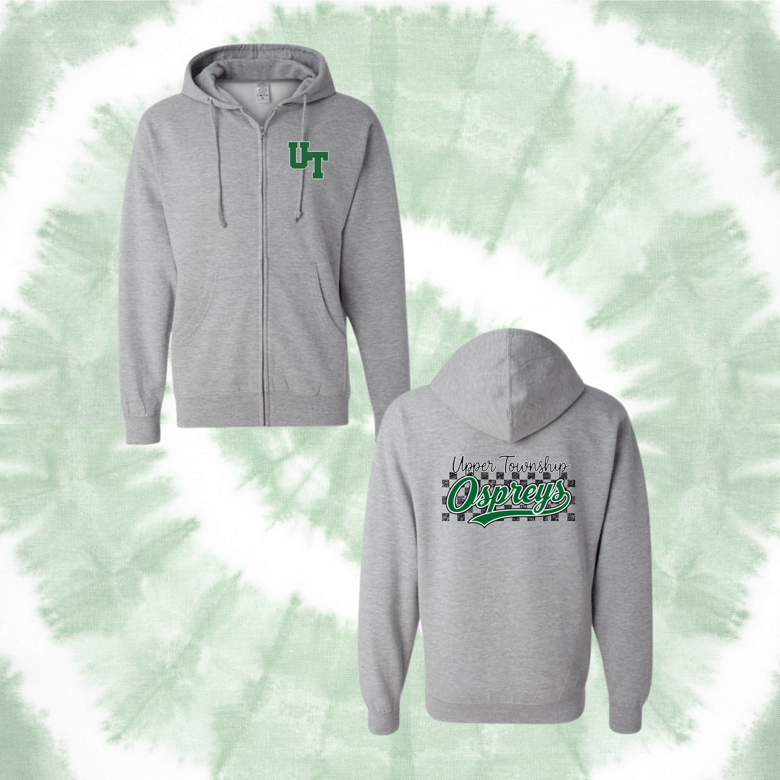Upper Zip Up Hoodie