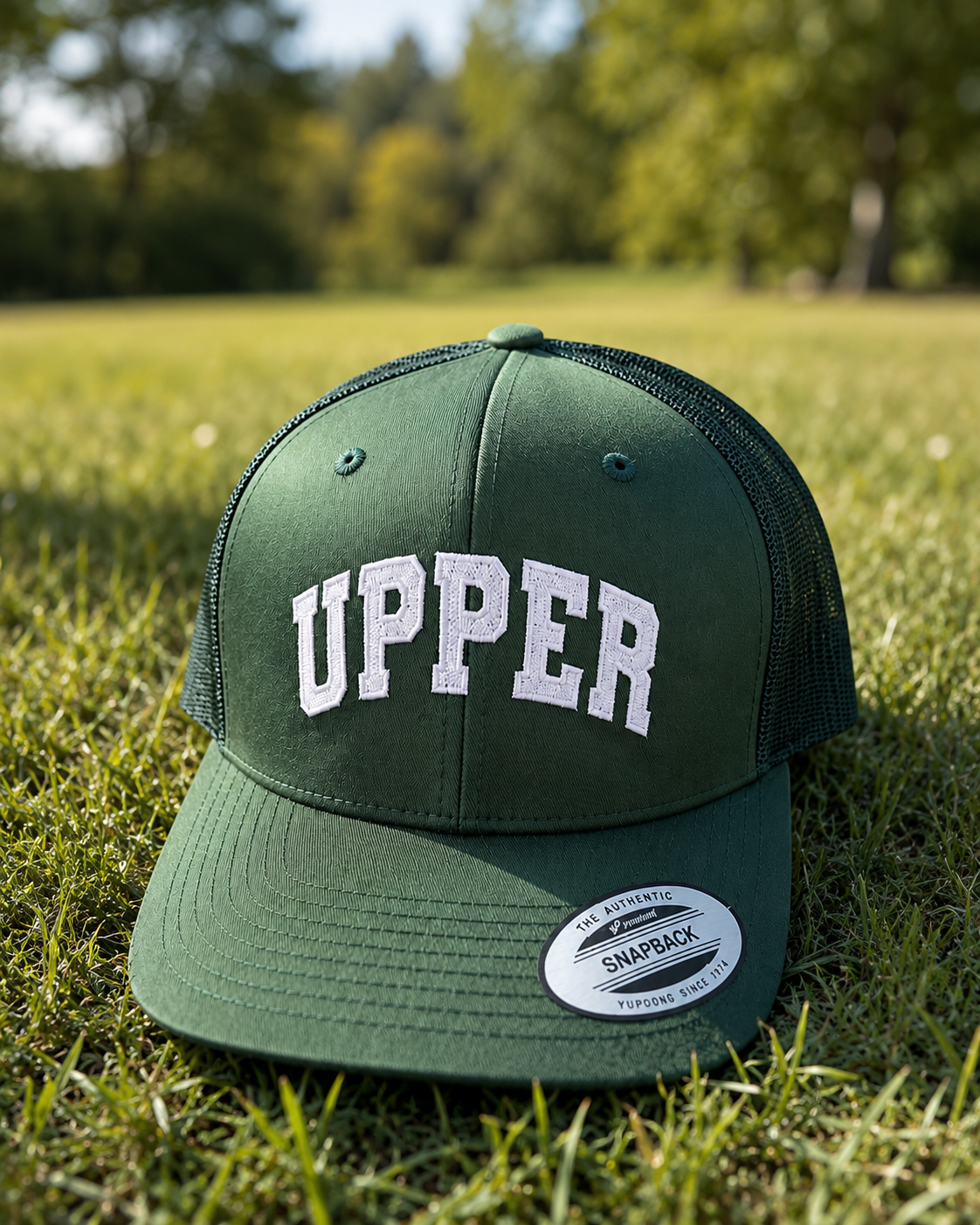 Upper Embroidered Hat