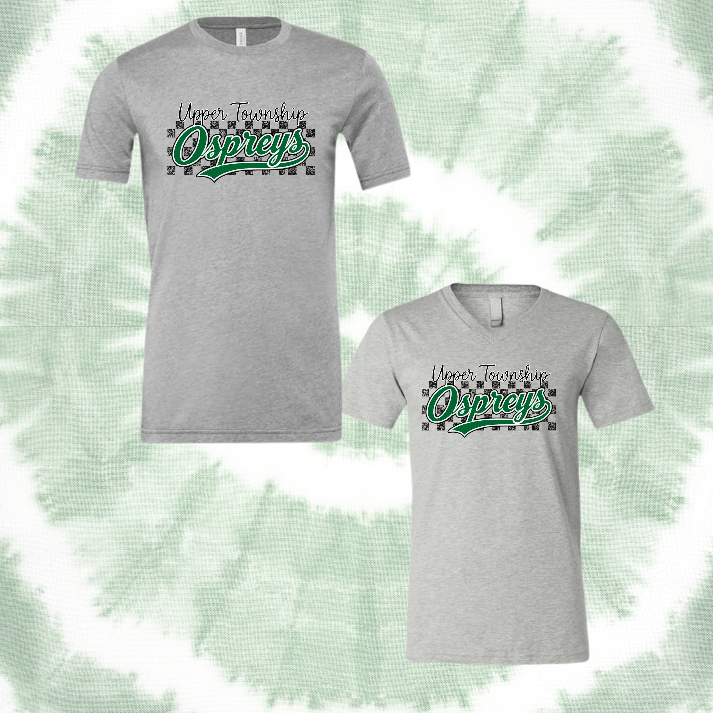 Upper Checkered Tee
