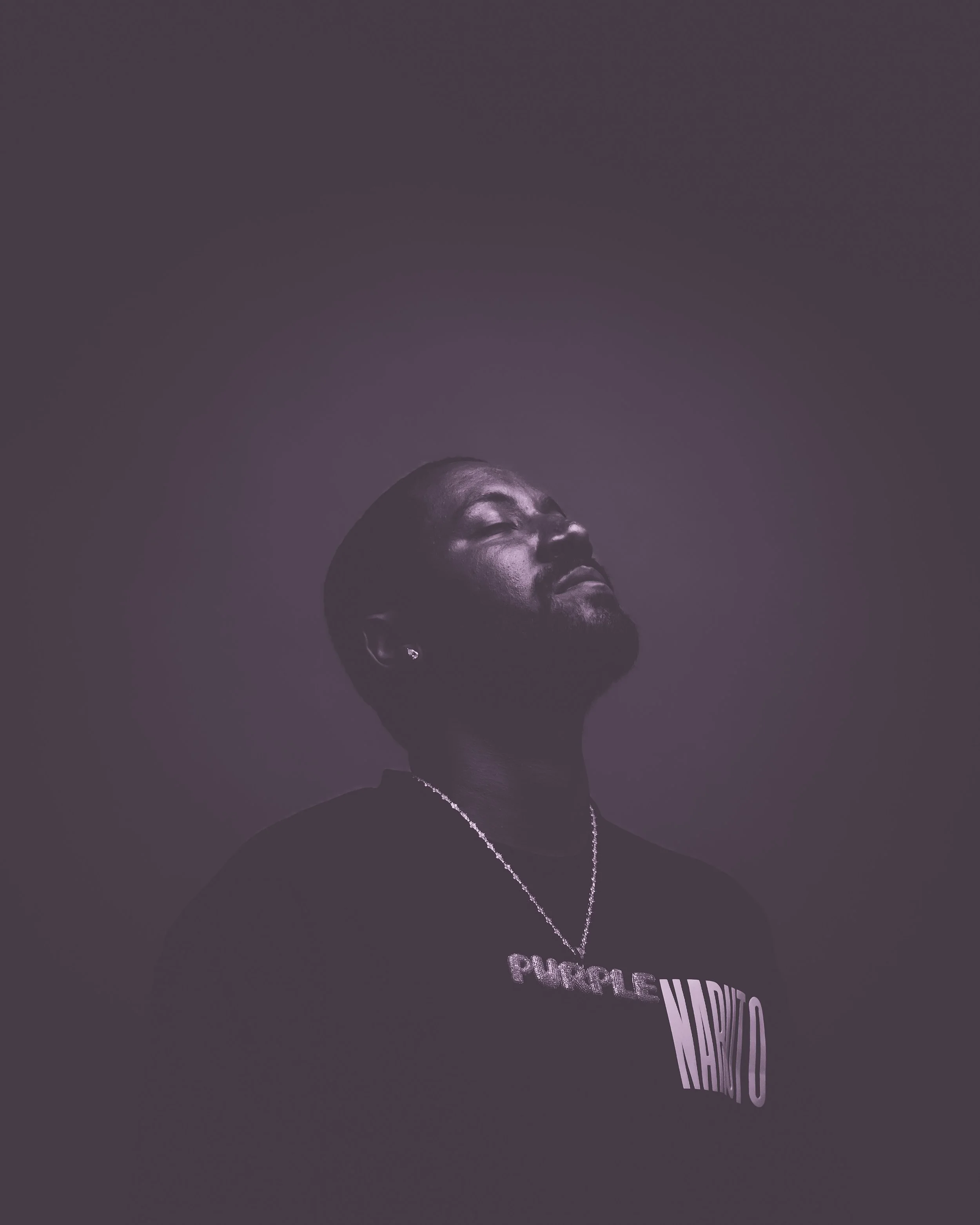 Artist portrait photography studio session by Darkside Studios