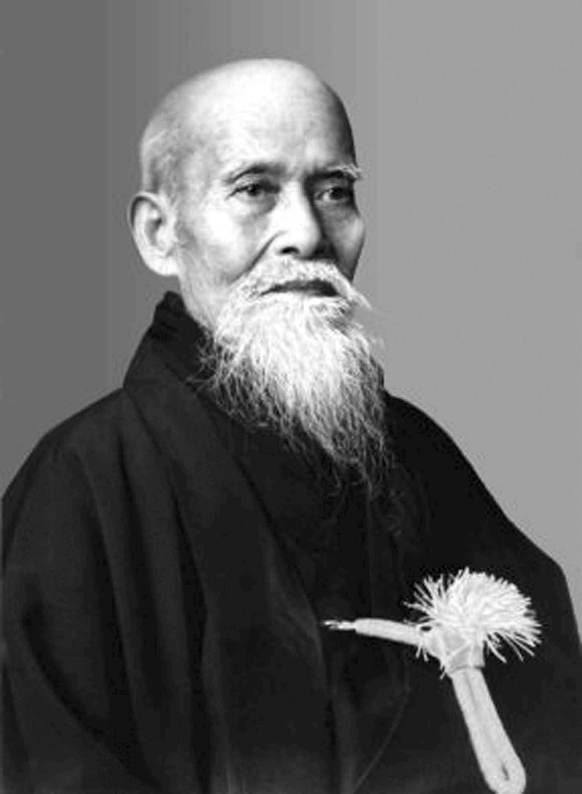 O-Sensei, founder of Aikido