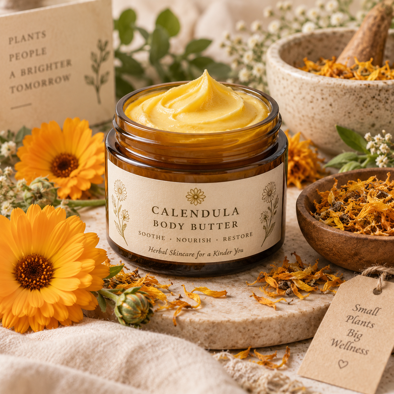 Calendula Body Butter Recipe