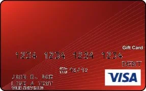 a red Lanai FCU gift card