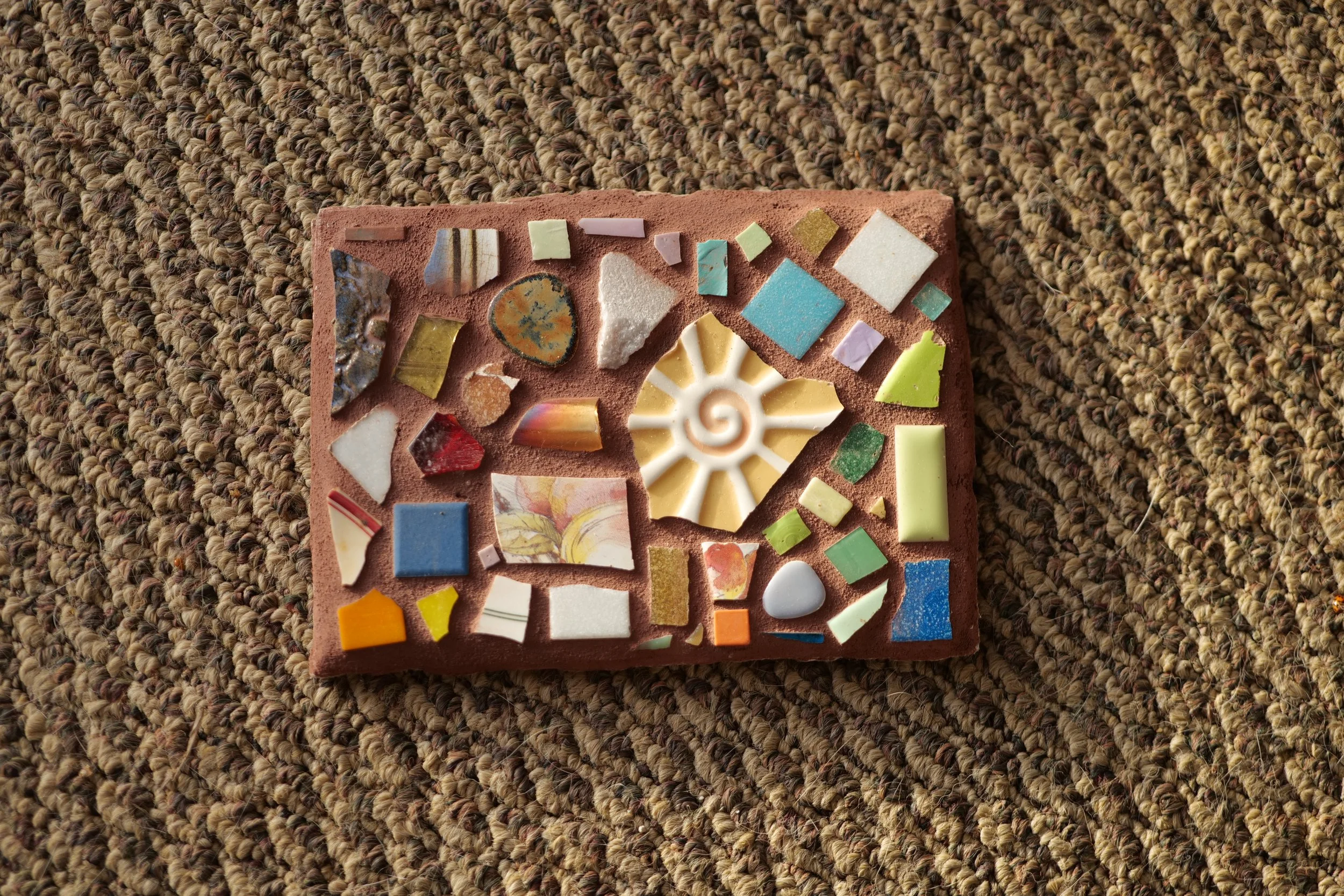 Whimsi Sun — Trencadís Mosaic Tile