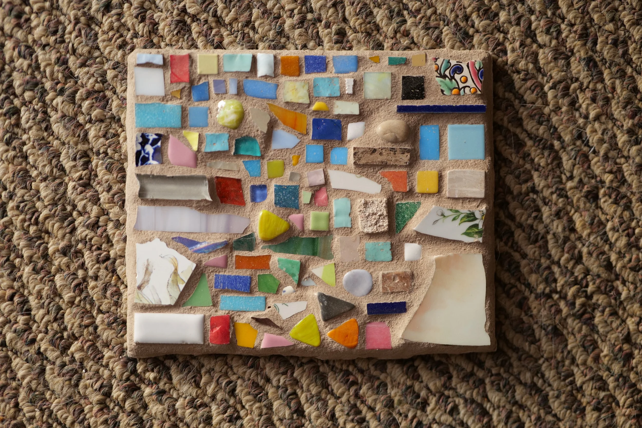 Rainbow Refracted — Trencadís Mosaic Tile