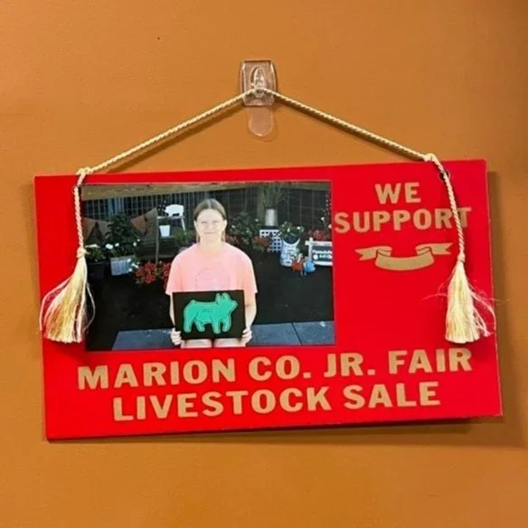 marion co. jr Fair Livestock Sale