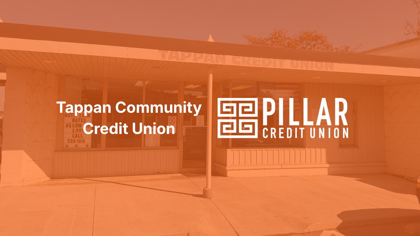 Pillar Credit Union to Welcome Tappan Community Credit Union Members Through Merger