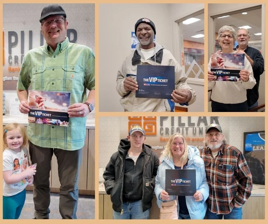 Gifting VIP Experiences to Random Members Pillar Credit Union Celebrates 65 Years