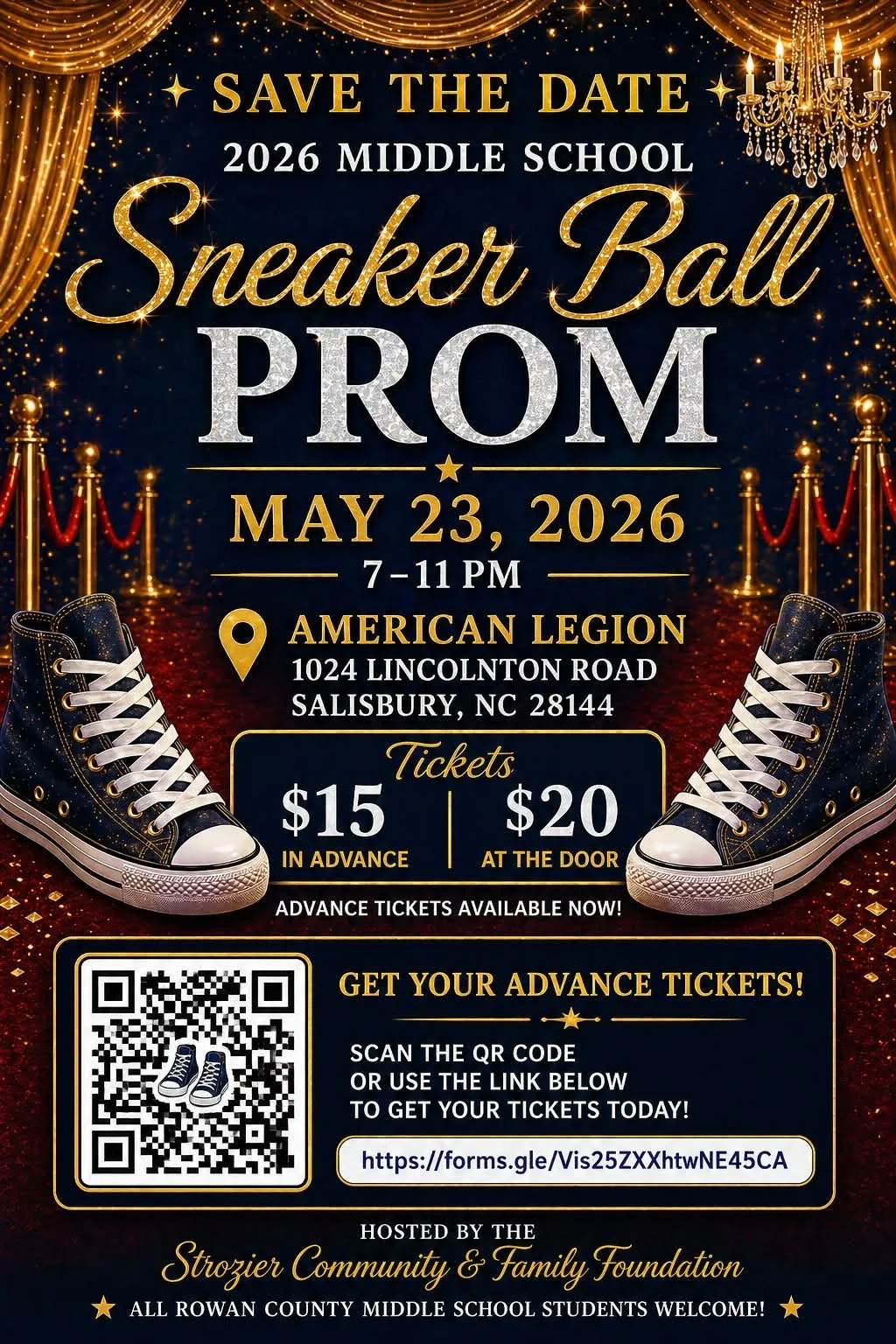 2026 All Middle School Prom: Sneaker Ball