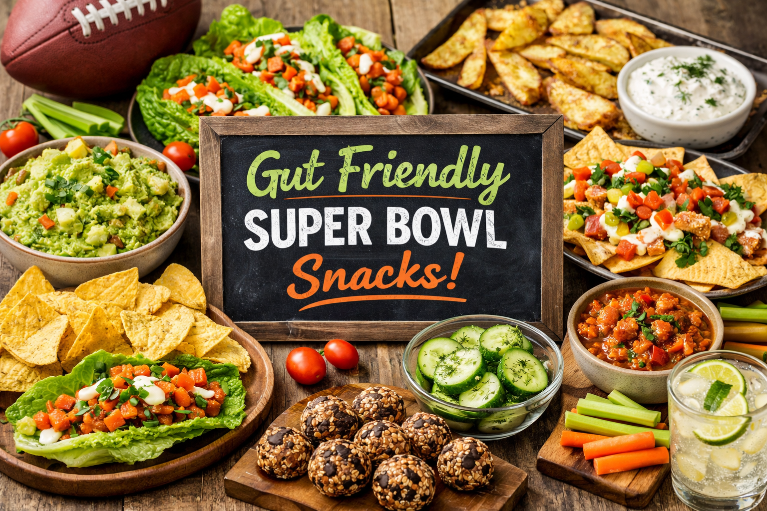 Gut Friendly Super Bowl Snacks: 10 Easy Game Day Recipes That Won’t Leave You Bloated