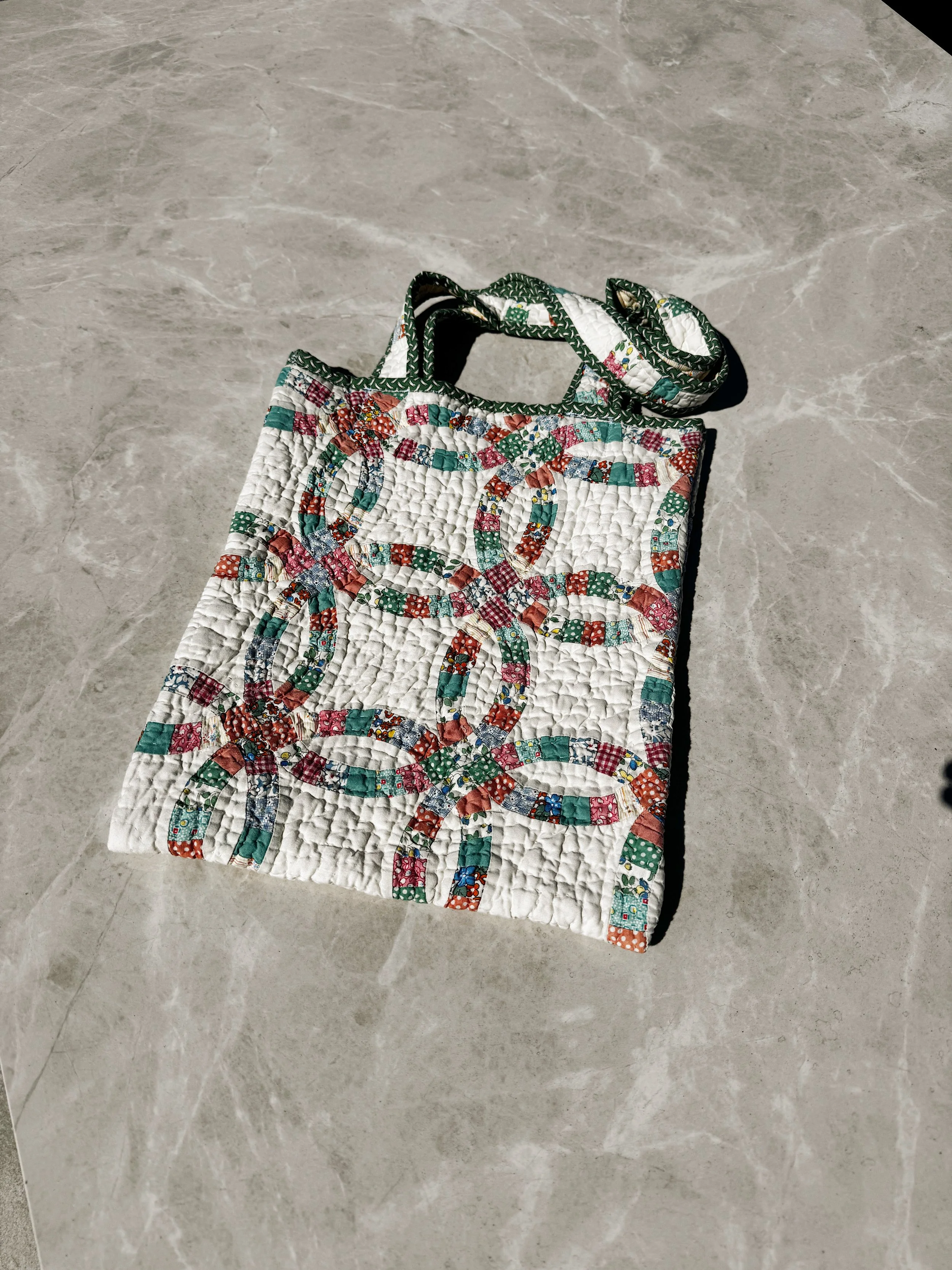 Tote Bag - Green Binding