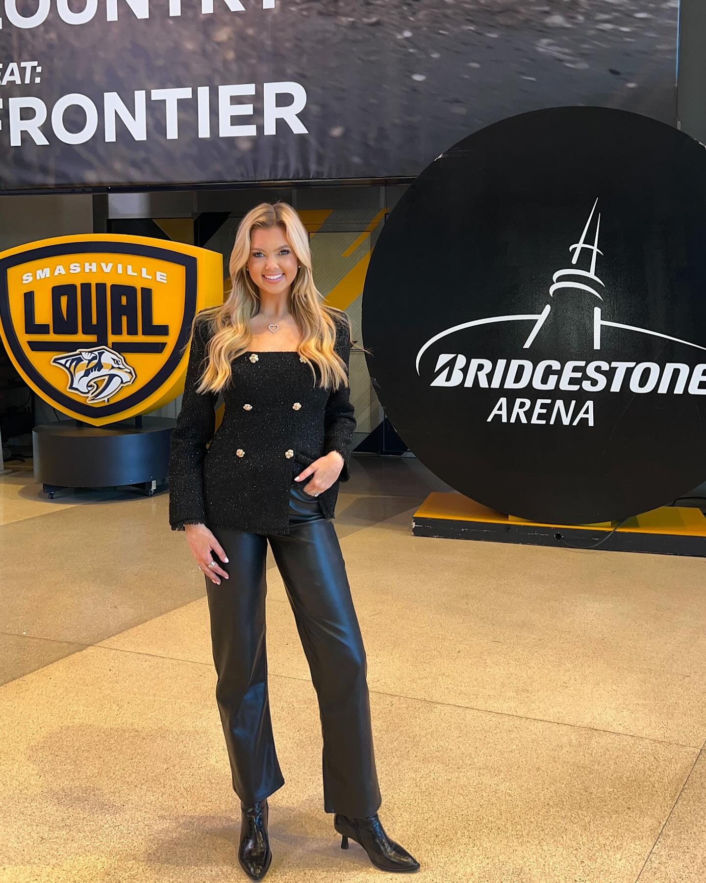 Boots on the ground in Music City to emcee the National Collegiate Business Championships with some of the brightest minds in sports &amp; entertainment! 🖤🎤