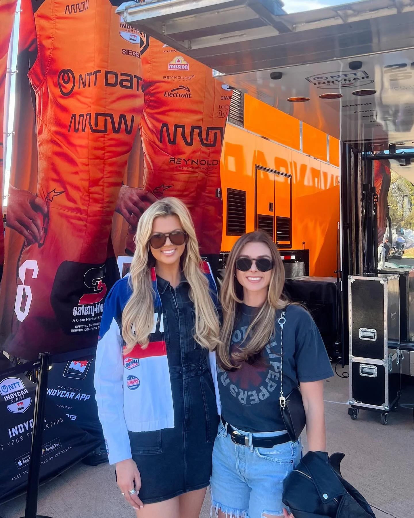 Party in the paddock! 🏁