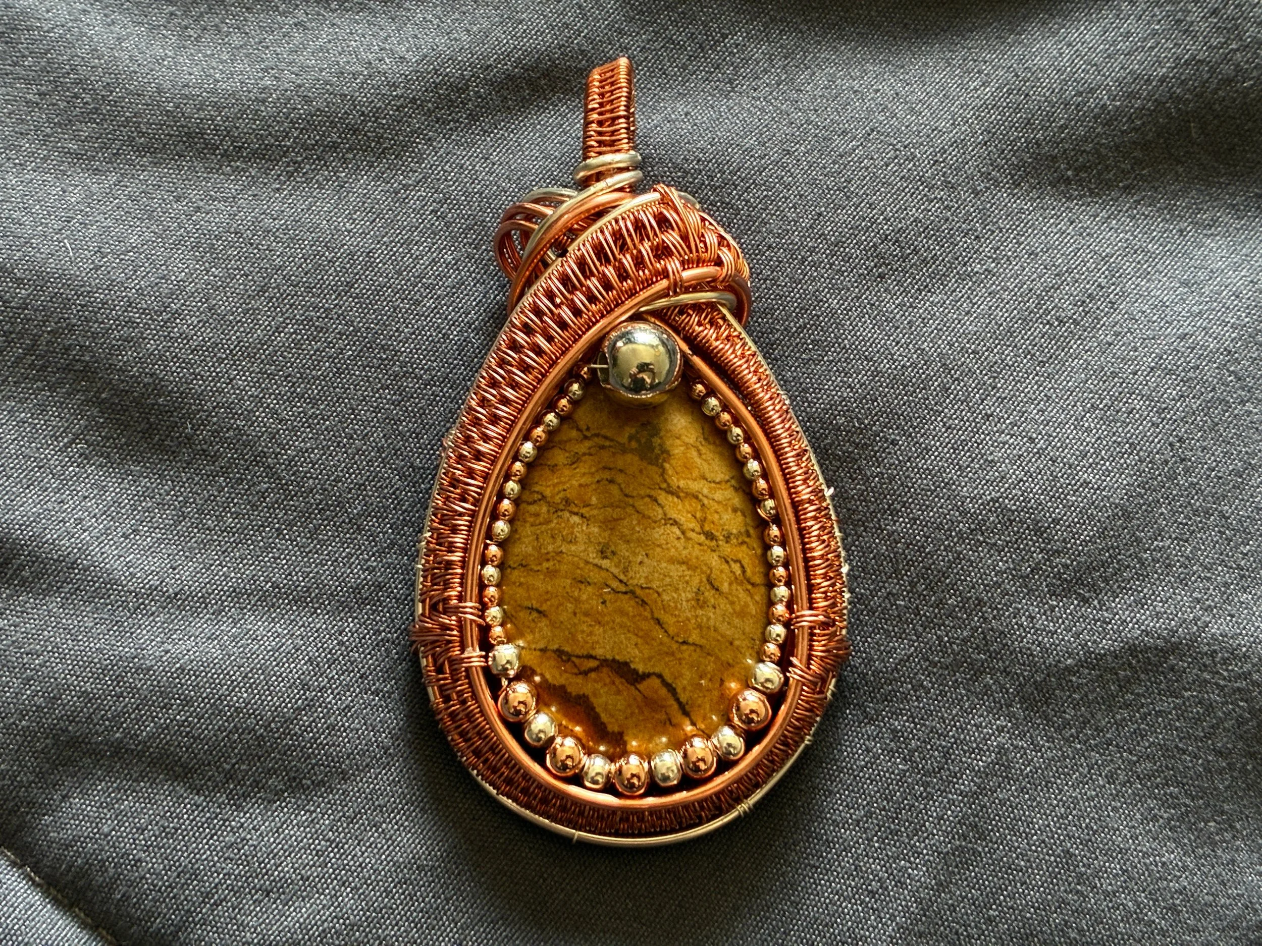 Picture jasper, copper with beads 2.jpg
