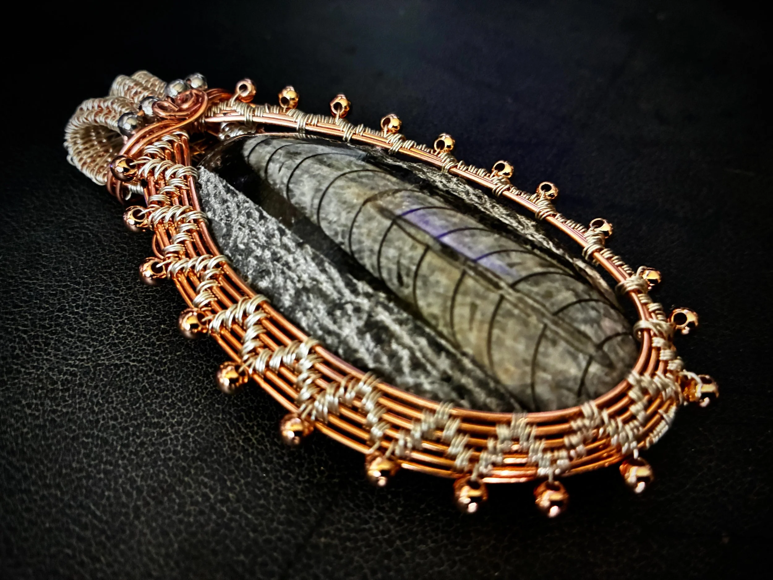 large Orthoceras fossil, copper 1.jpg