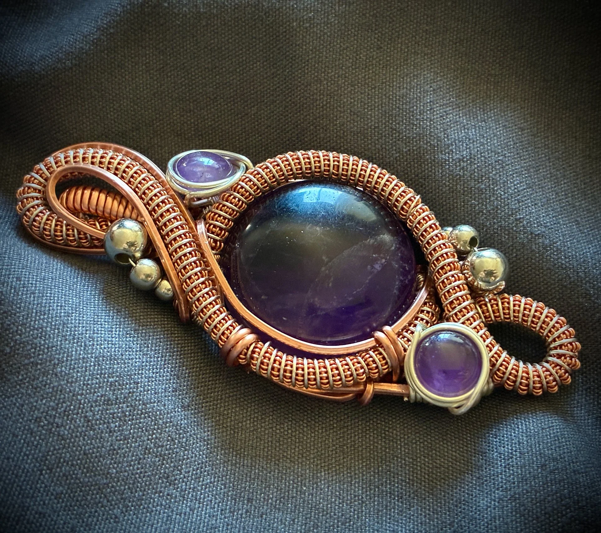 Amethyst, bare copper, silver filled wire 1.jpg