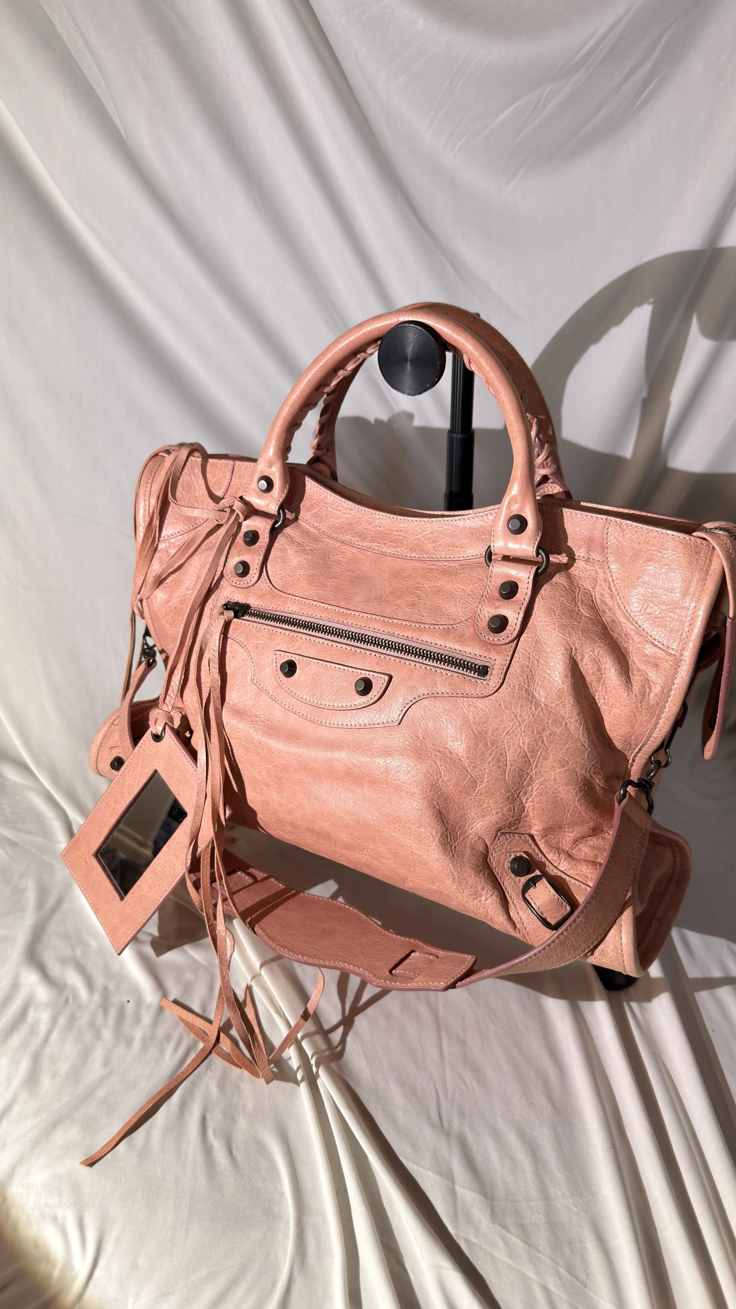 Balenciaga Medium City Bag Rose