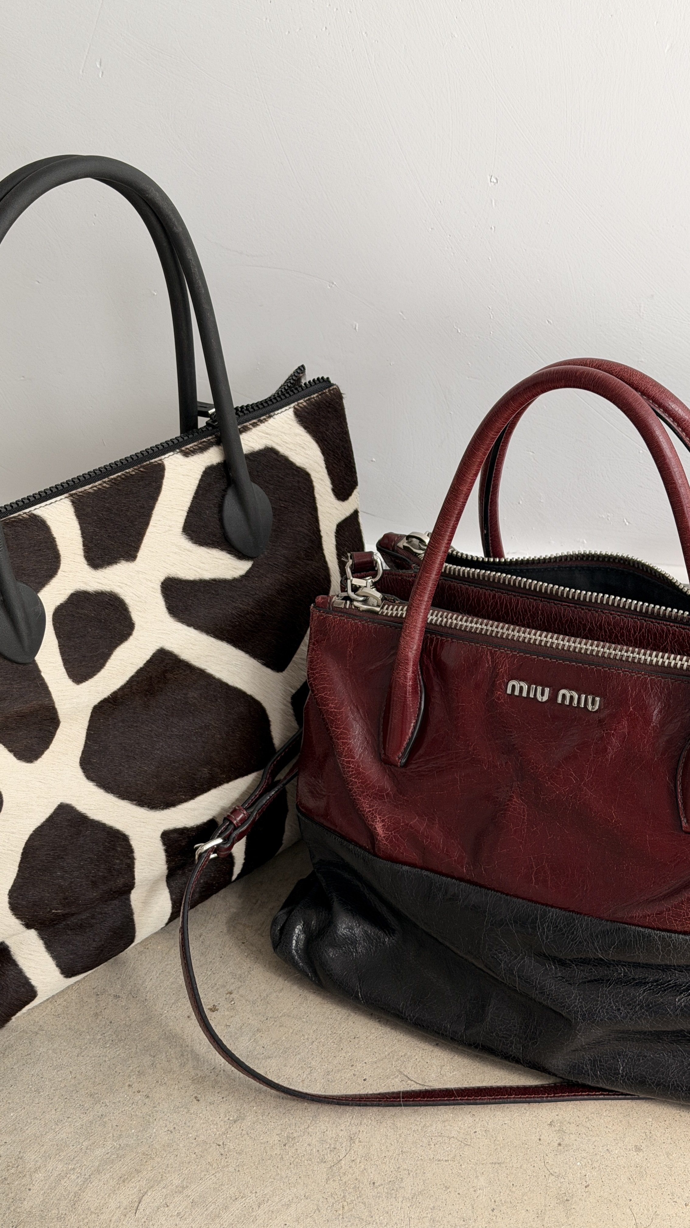 Miu Miu Two Toned Lux Bag