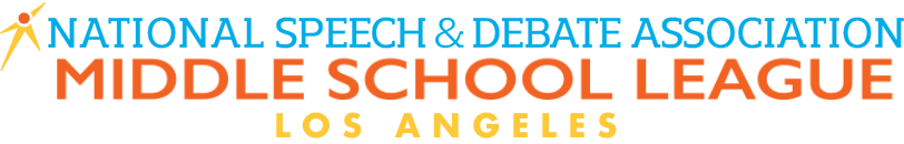 NSDA Middle School Debate League of Los Angeles
