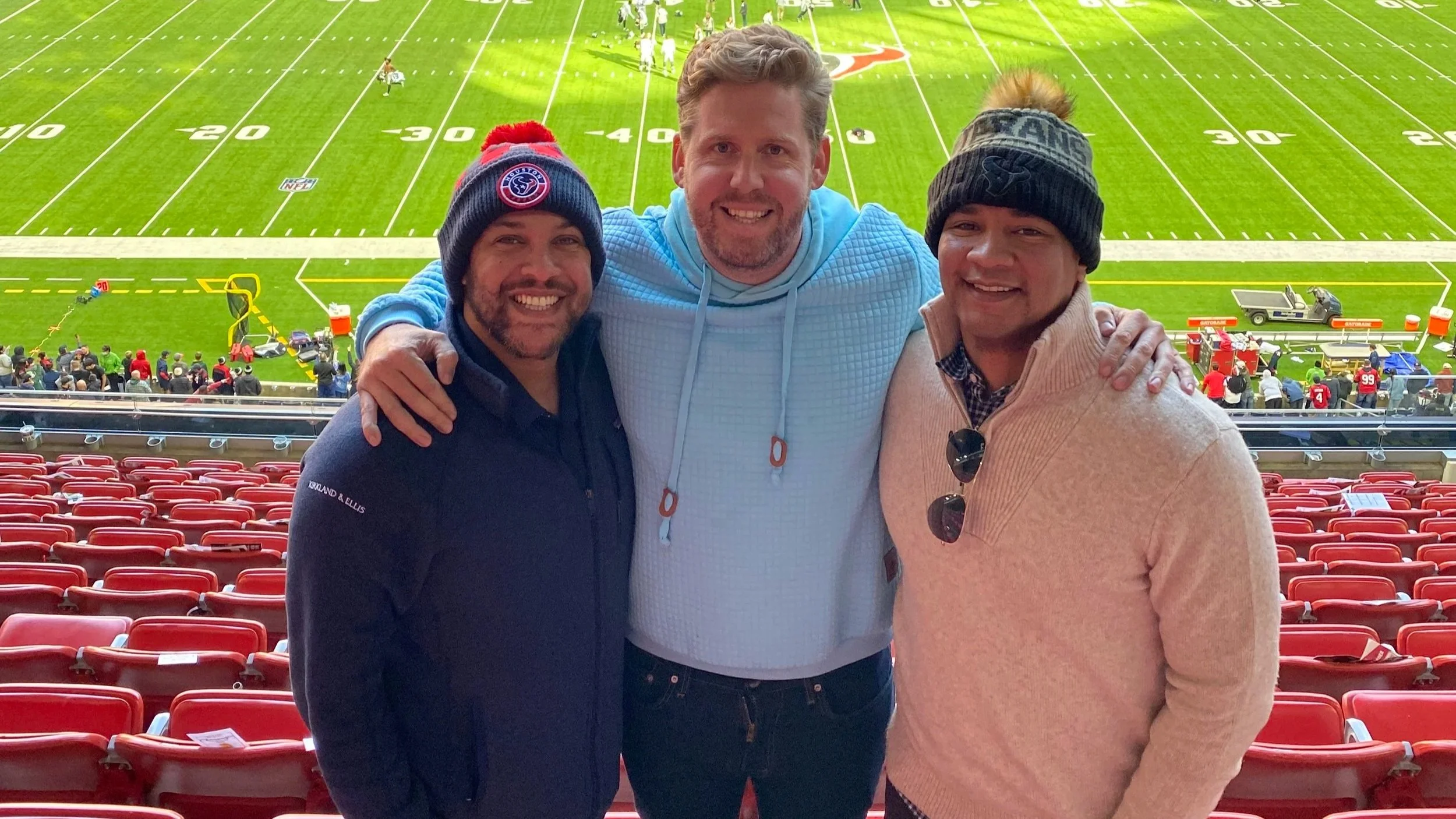 Three best friends starting a Pilates company