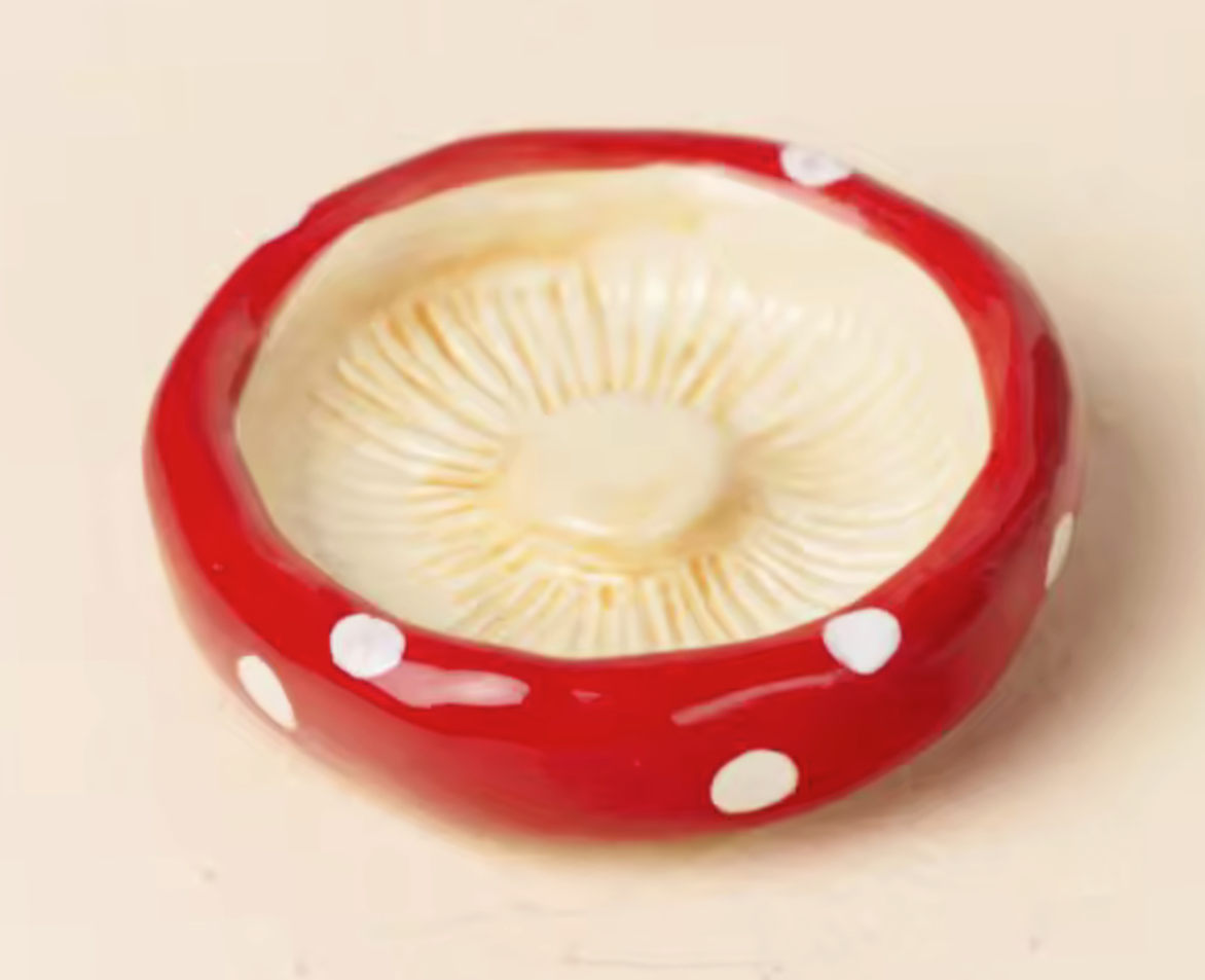 mushroom food bowl