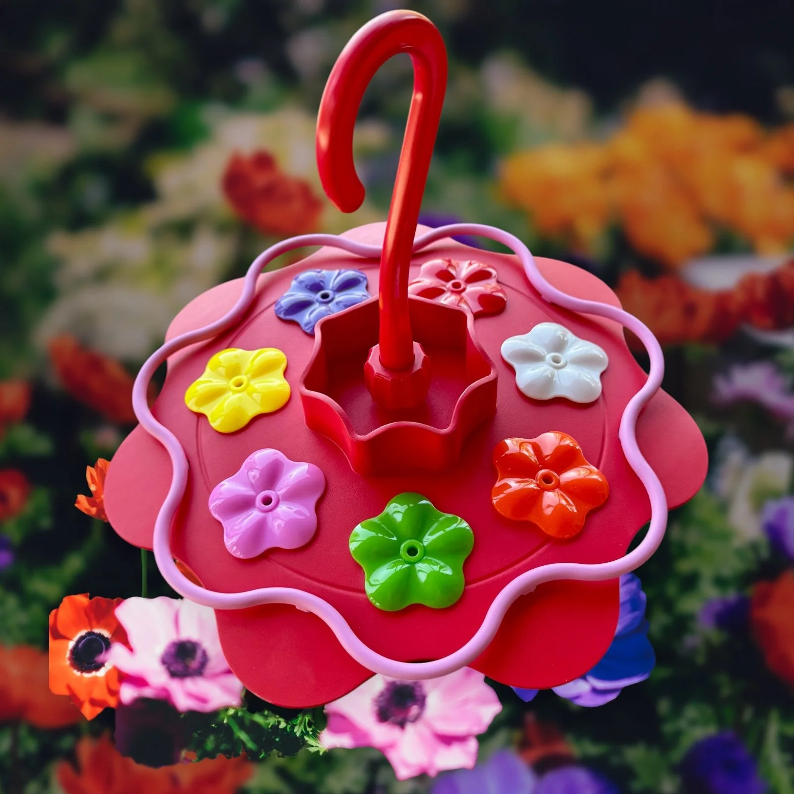 Twelve ounce glass sipper hummingbird feeder part