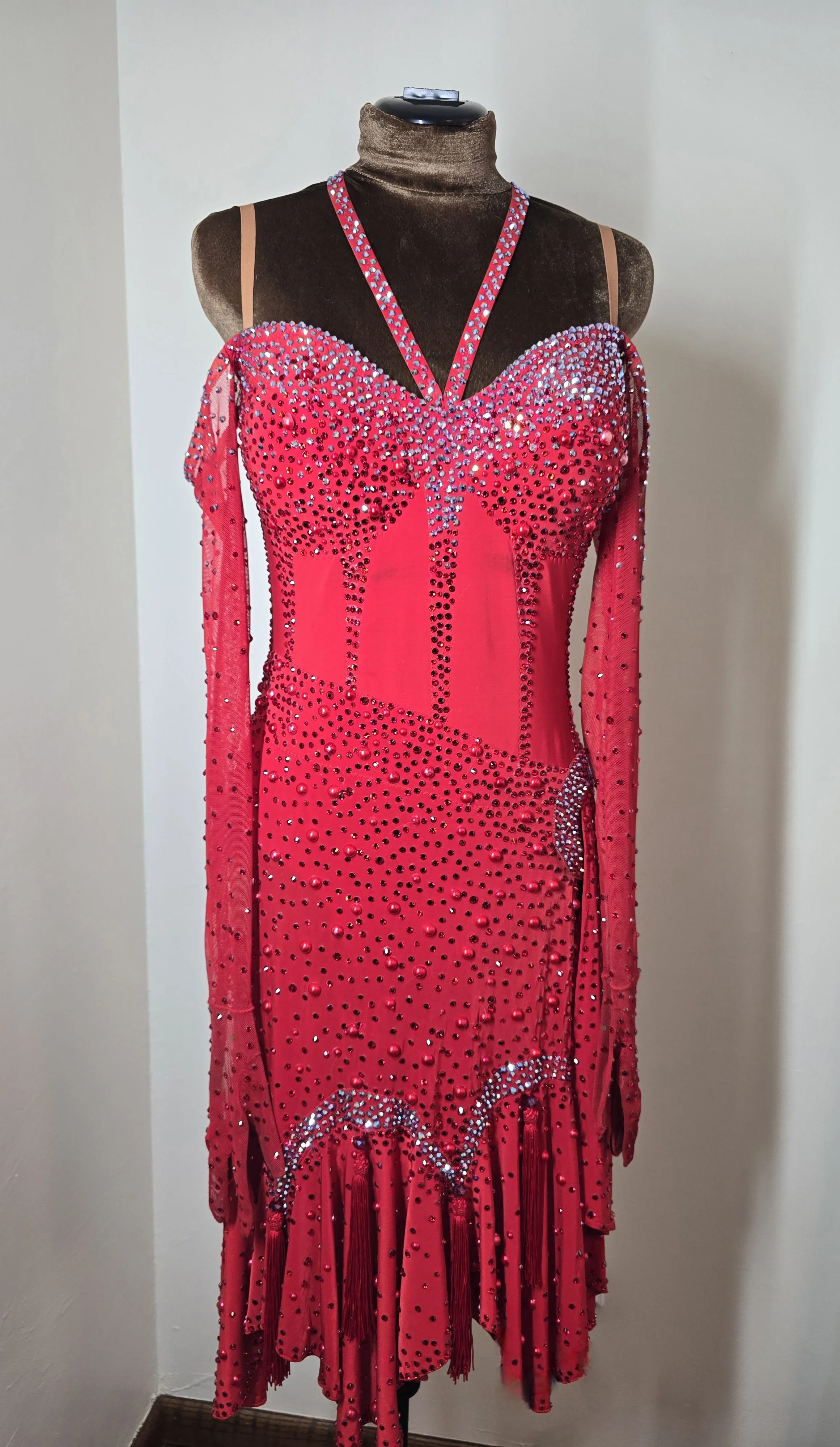 Red Rhythm Dress