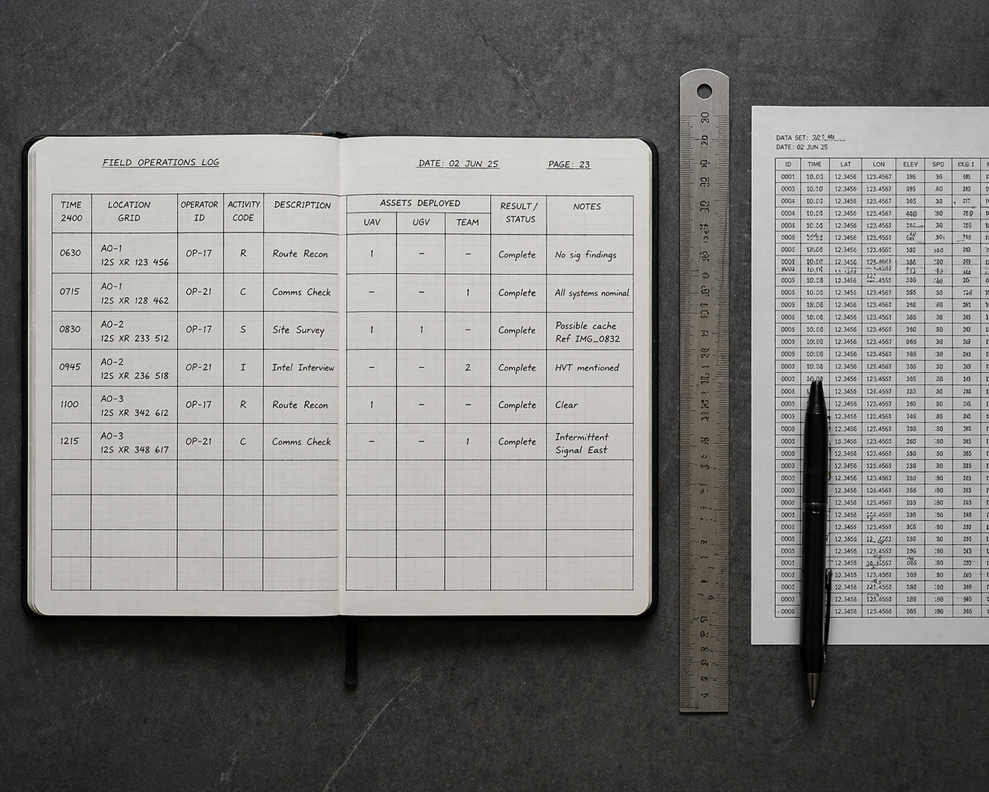 Business revenue metrics tracking notebook — Maine Stream Solutions Scout intelligence system