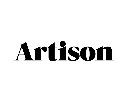 The word 'Artison' written in bold black letters on a white background.