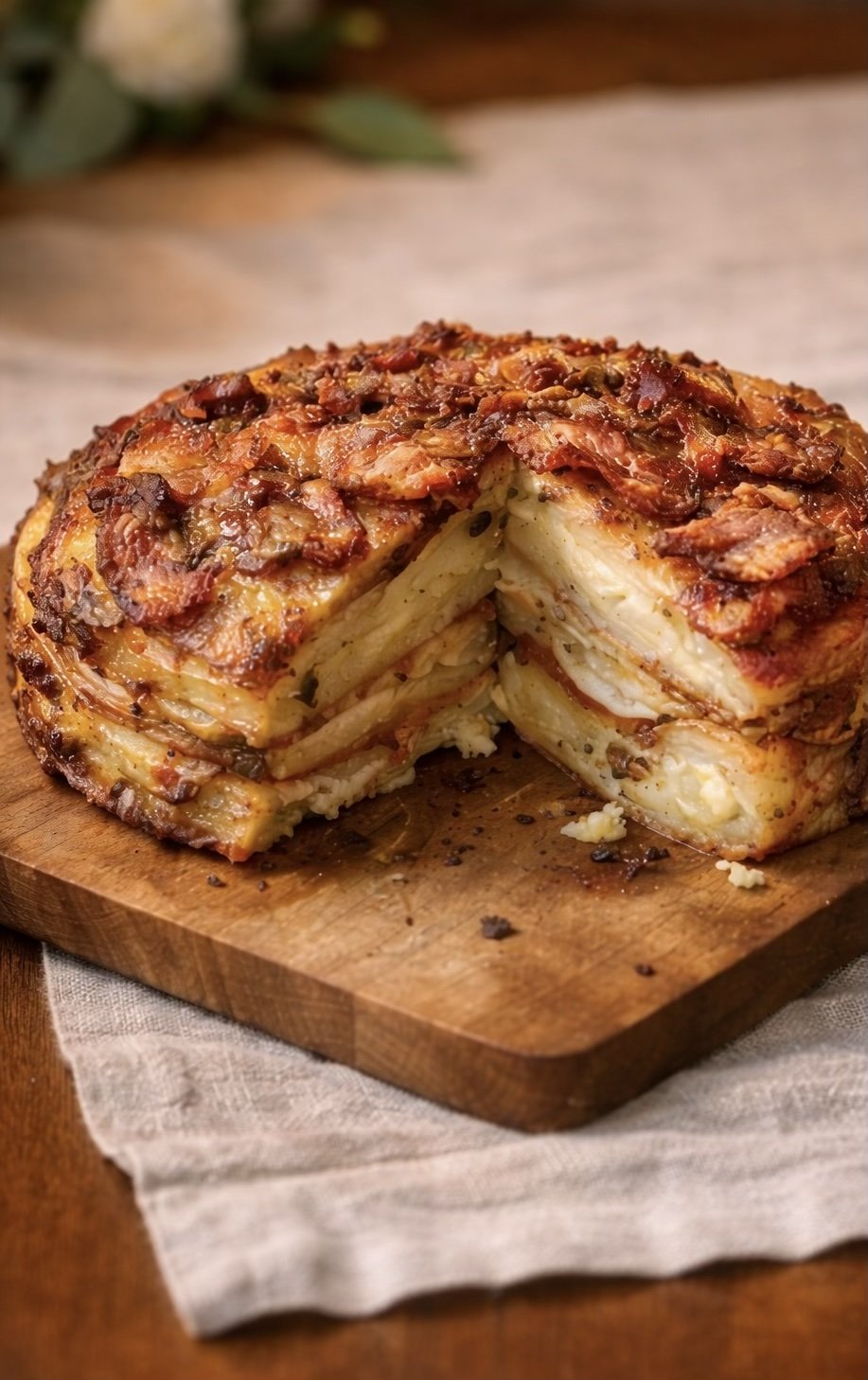 Maple-Glazed Garlic Carrots &amp; Bacon Potato Gruyère Torte Recipe + Full March 2026 Meal Plan