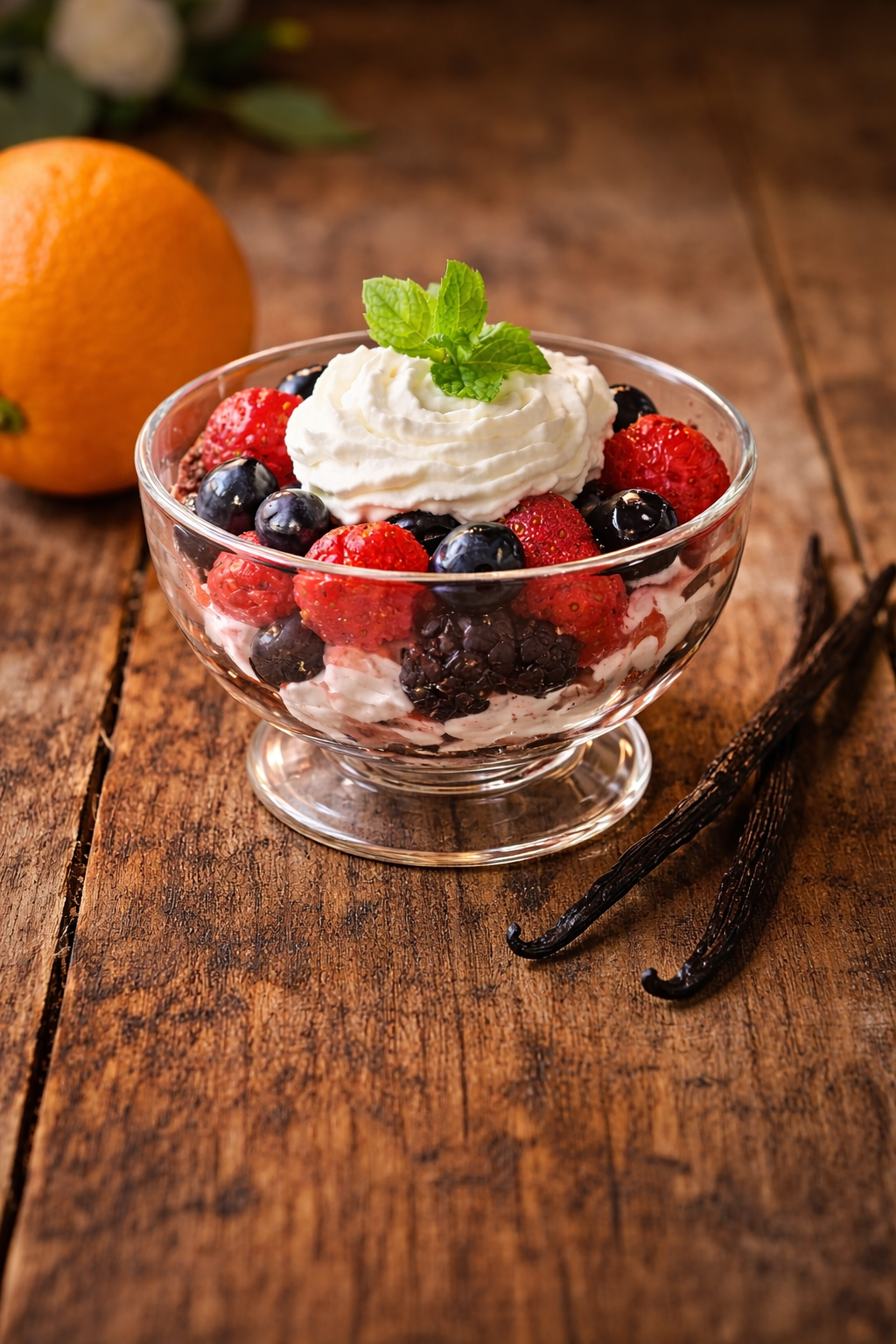 Citrus-Kissed Berries with Ginger Mascarpone Whip Recipe + Full March 2026 Meal Plan