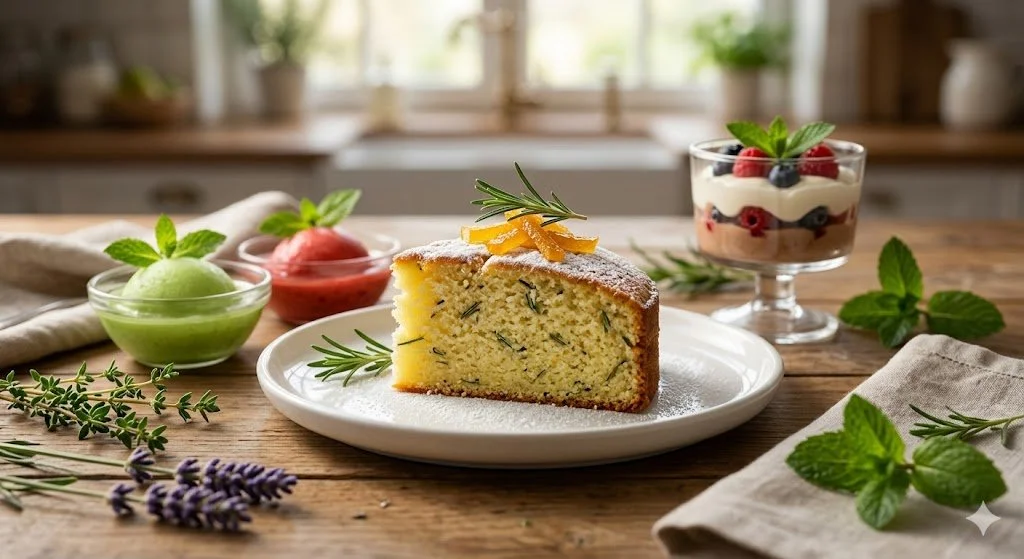 Herb-Infused Dessert Cookbook — Cakes, Mousses, Sorbets &amp; More for Impressive Entertaining 