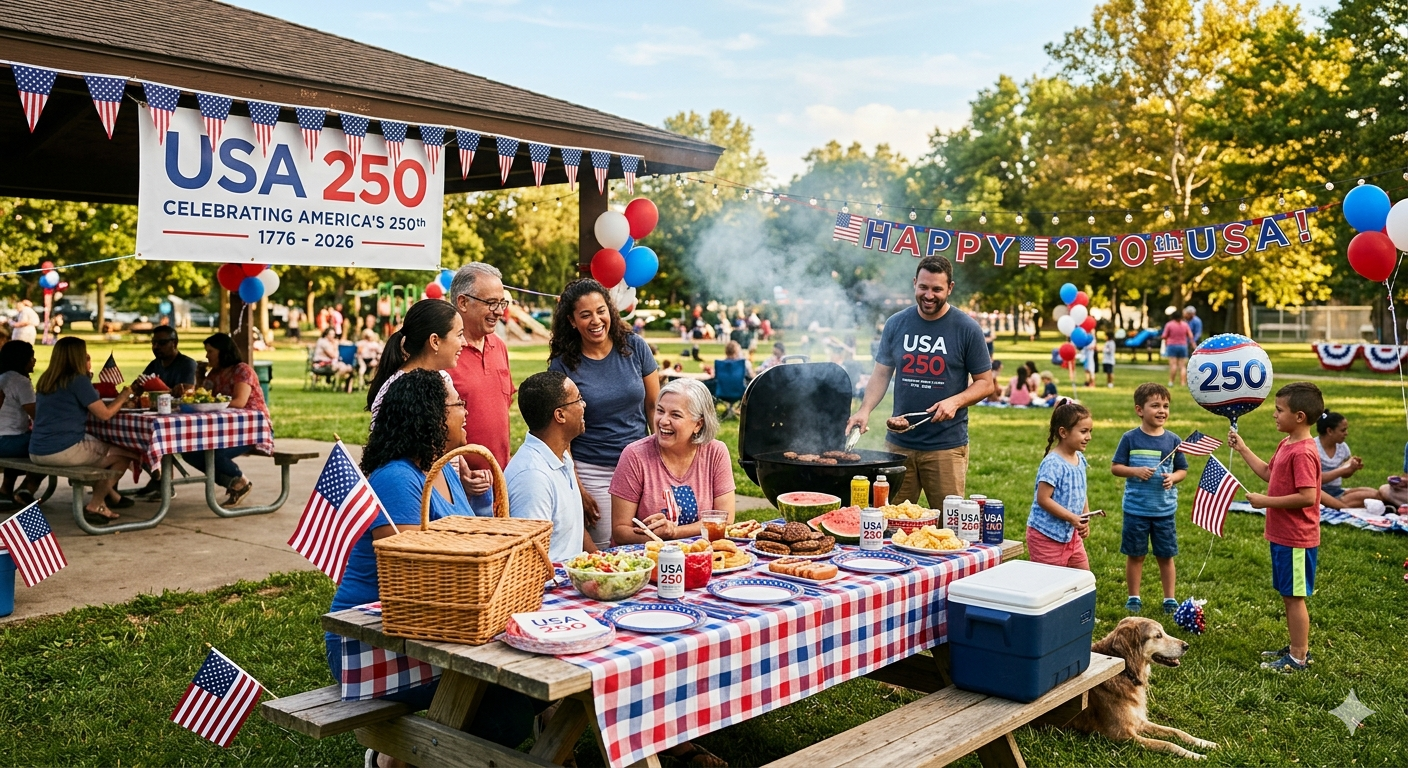 Last-Minute USA 250 Party Ideas That Feel Effortless &amp; Elegant 🇺🇸