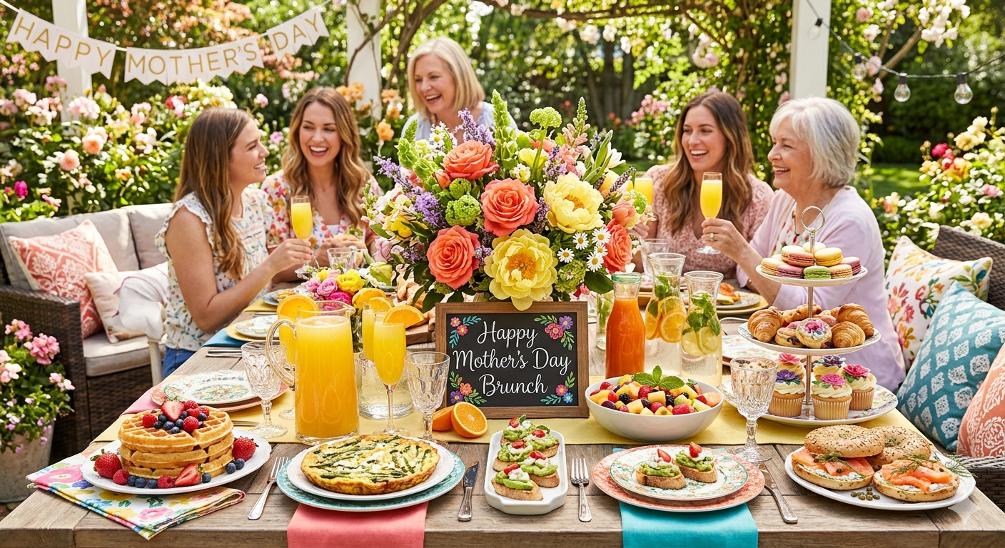 The Mother’s Day Brunch: Elegant, Effortless, and Prepped-Ahead