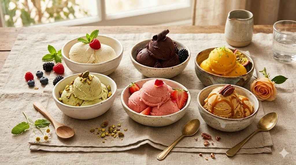 Ninja Creami Cookbook — 47 Gourmet Recipes with High-Protein, Dairy-Free, Custard, Gelato, Italian Ice & Sorbet | Sugar-Free Options | Full Nutrition Info | Digital Download PDF
