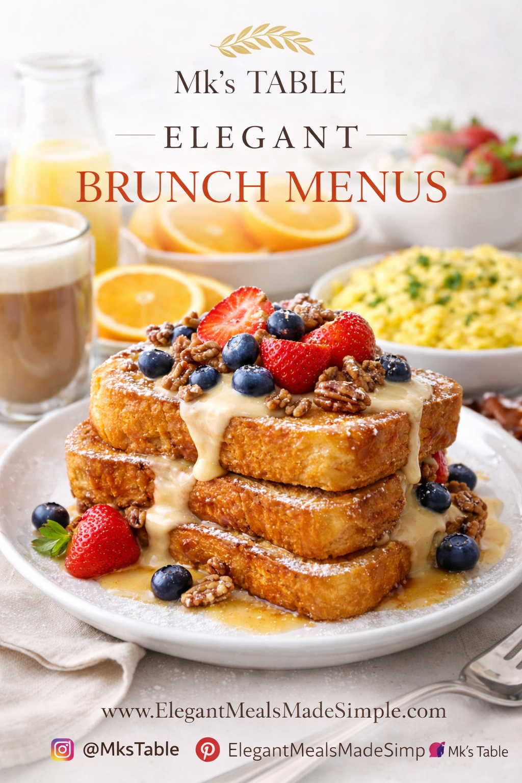 The Elegant Brunch Series - 8 Flavors of Excellence - Volume 1