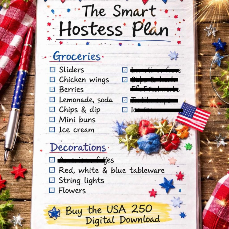 Your Complete USA 250 Party Menu (Stress-Free &amp; Stunning)
