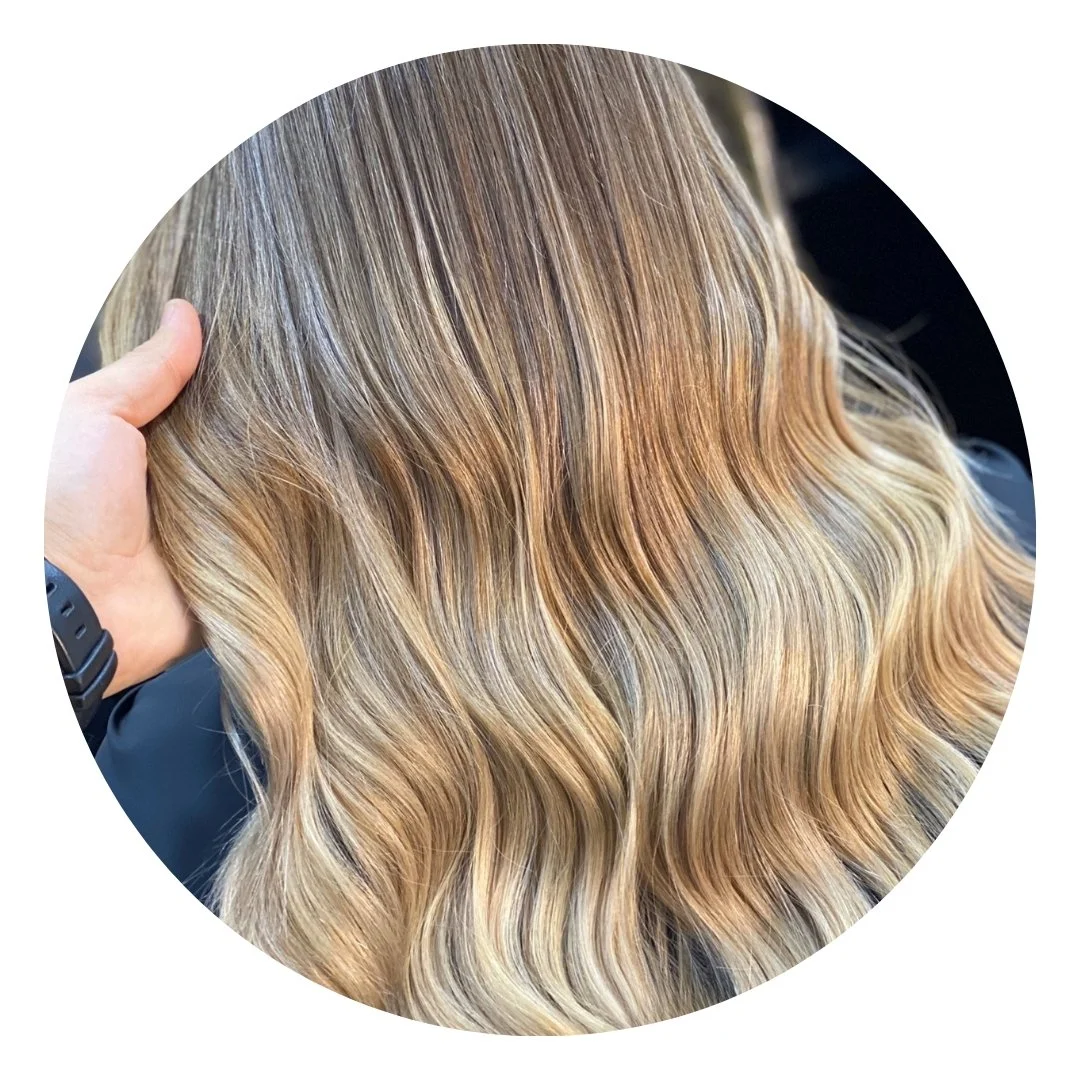 Hair colour offer for root colour, highlights and balayage at Glam & Go Salon in JVC Dubai
