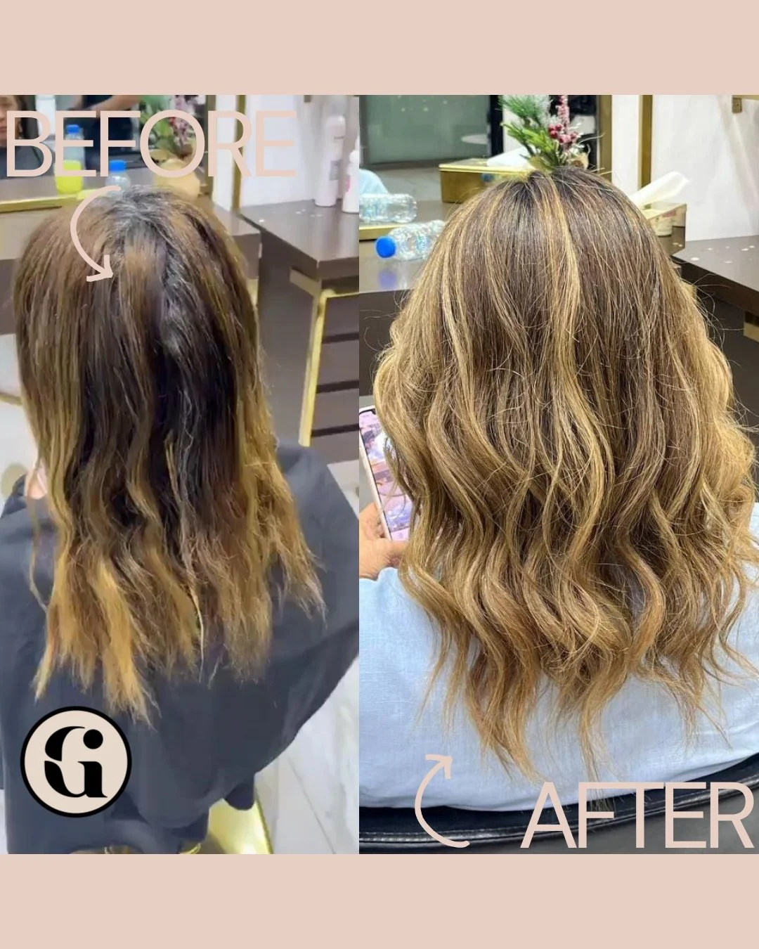 Hair Transformation - Full Colour, Highlights, Transformation