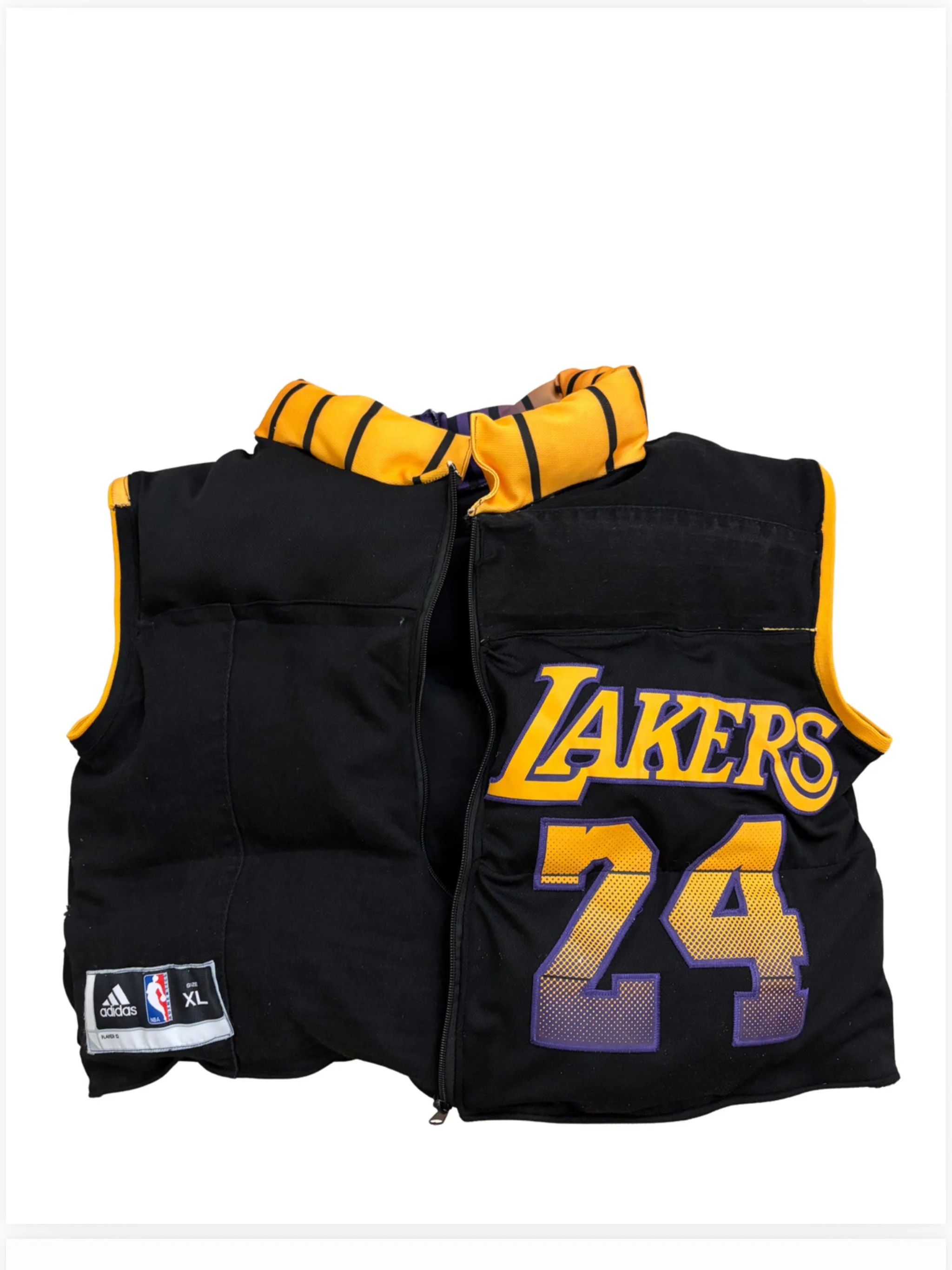 Lakers Tribute Upcycled Vest