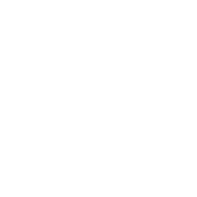 Outline of a house with a door, window, and a circular window near the roof, accompanied by a tree on the right side.