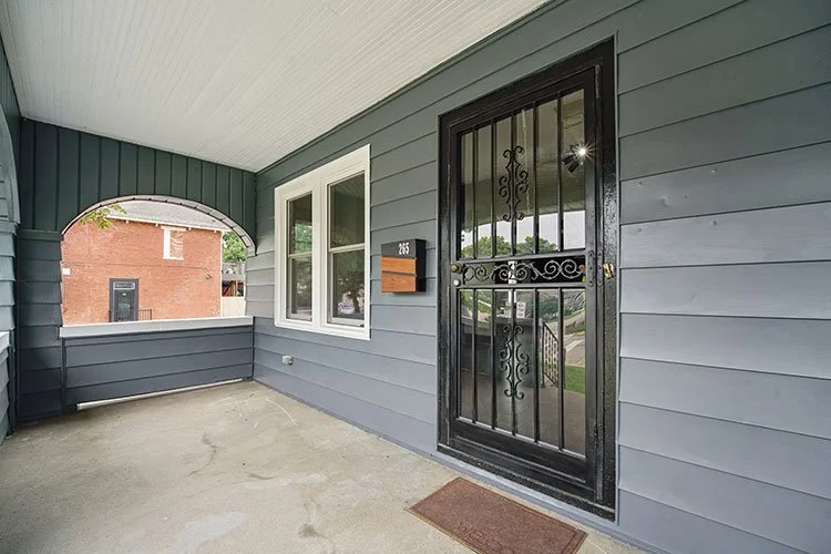 After: Front porch