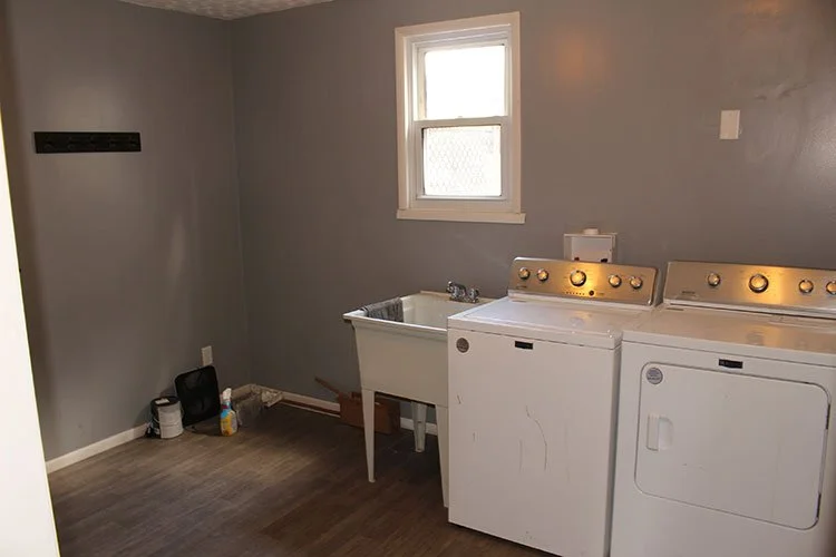 Before: Laundry Room