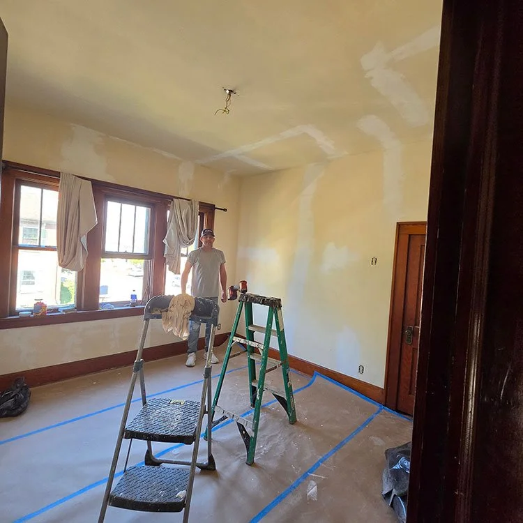 During: Plaster Repair