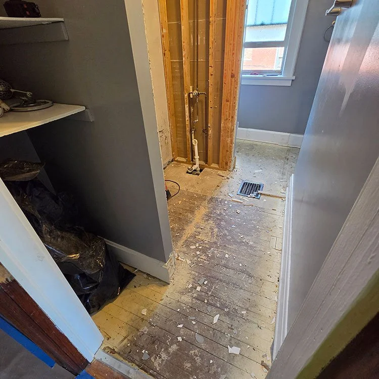 During: Master Bath