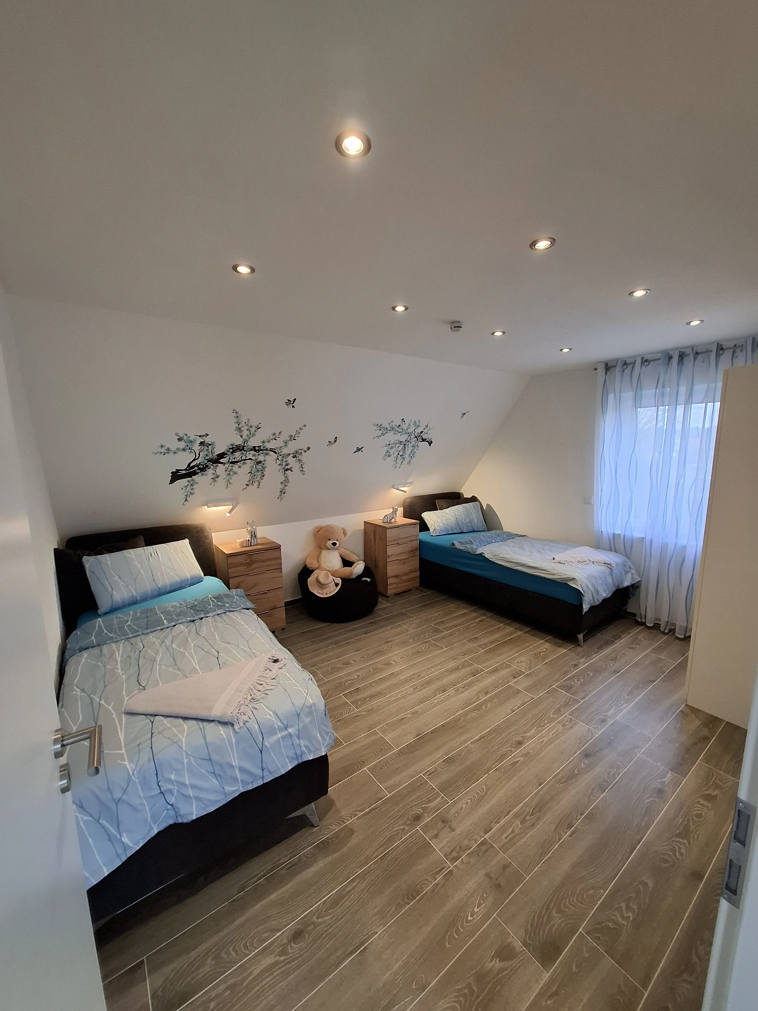 Schlafzimmer 1 / getrennte Betten