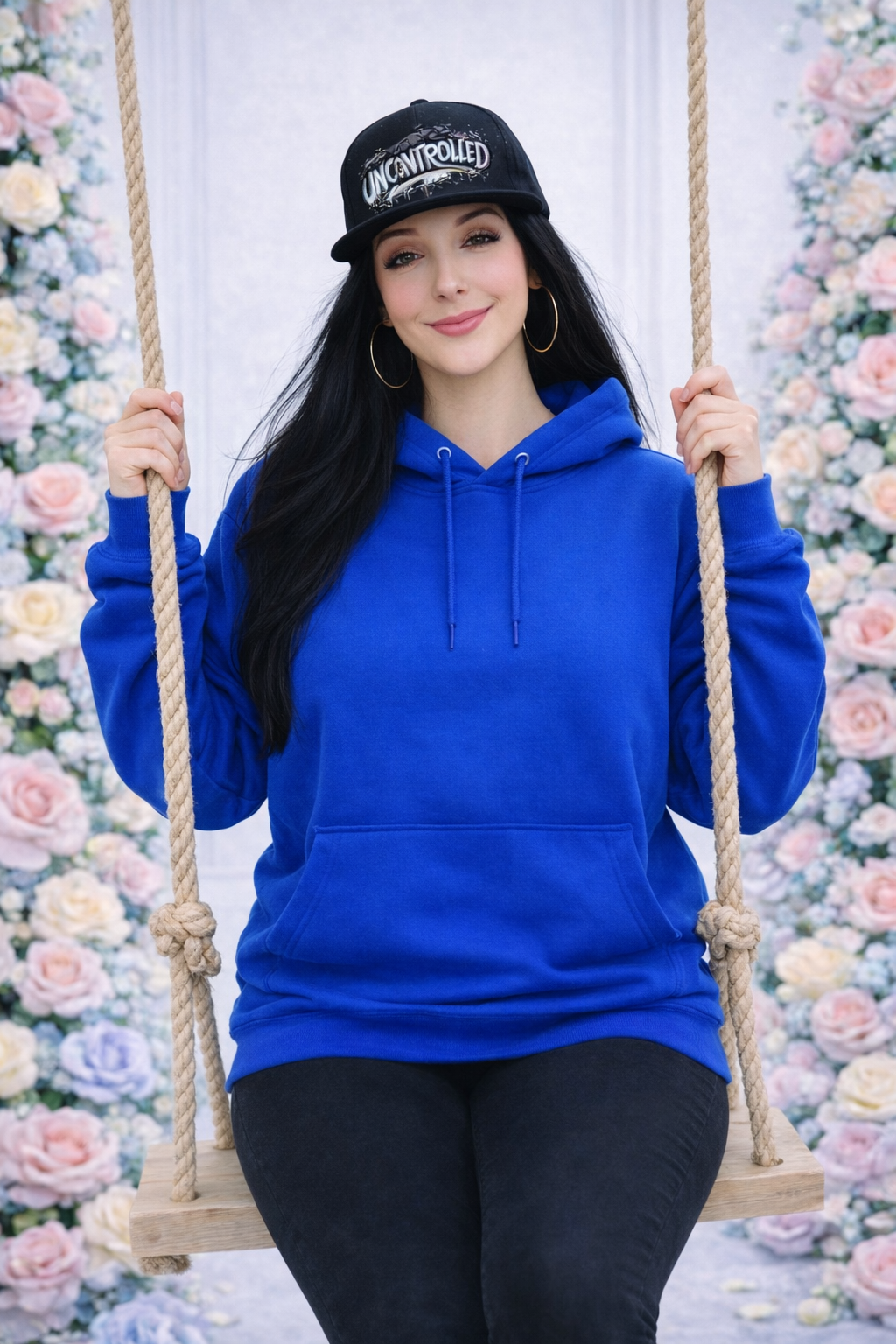 HOODIE RENAISSANCE UNCONTROLLED BLEU