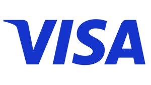 Logo Visa en bleu