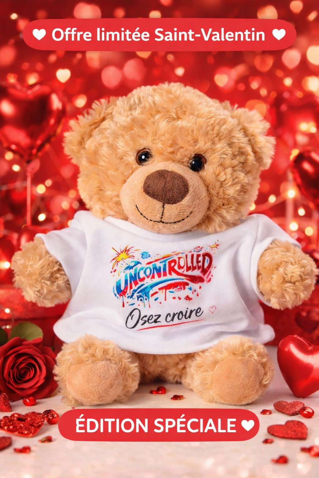 OURSON ST-VALENTIN (OFFRE LIMITEE)