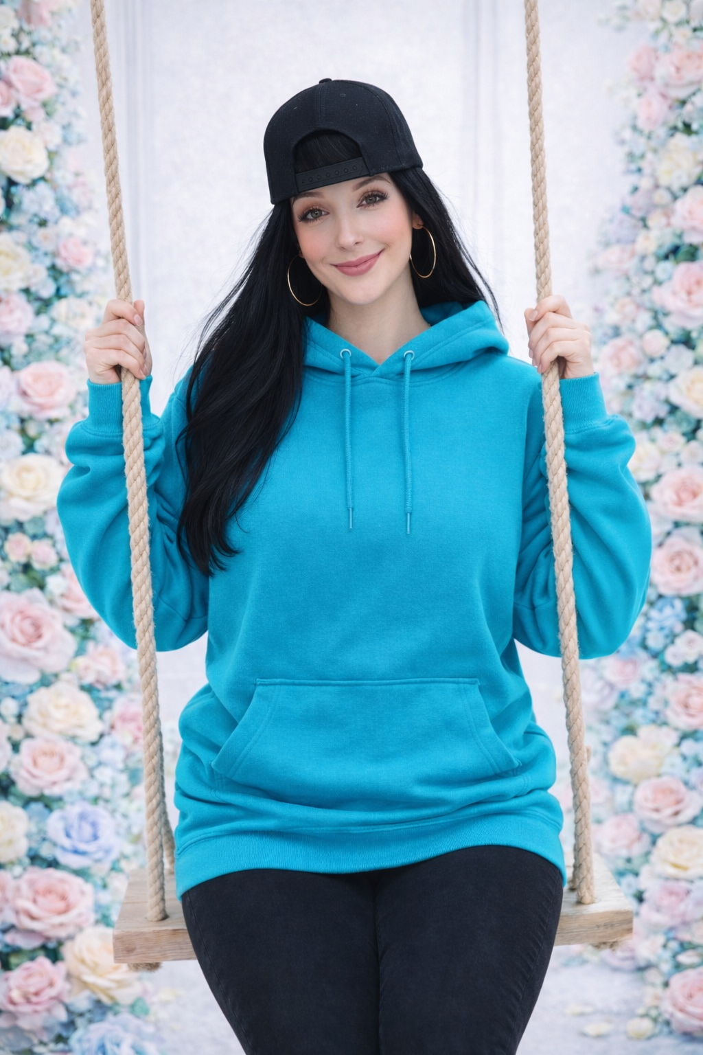 HOODIE RENAISSANCE UNCONTROLLED TURQUOISE